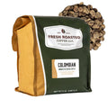 100% Colombian Unroasted Green Coffee Beans for Home Roasting, Kosher, 5 lb (80 oz)