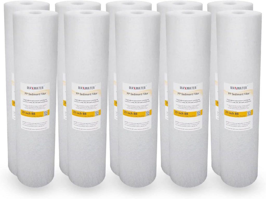Max Water 5 Micron 20 x 4.5 Sediment Filter 20 inch Replacement Cartridge