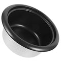 Nonstick Rice Cooker Inner Pot Replacement 1.5L Silver Aluminum