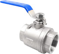 NPT 1-1/2 Inch Threaded Stainless Steel Ball Valve, DN40