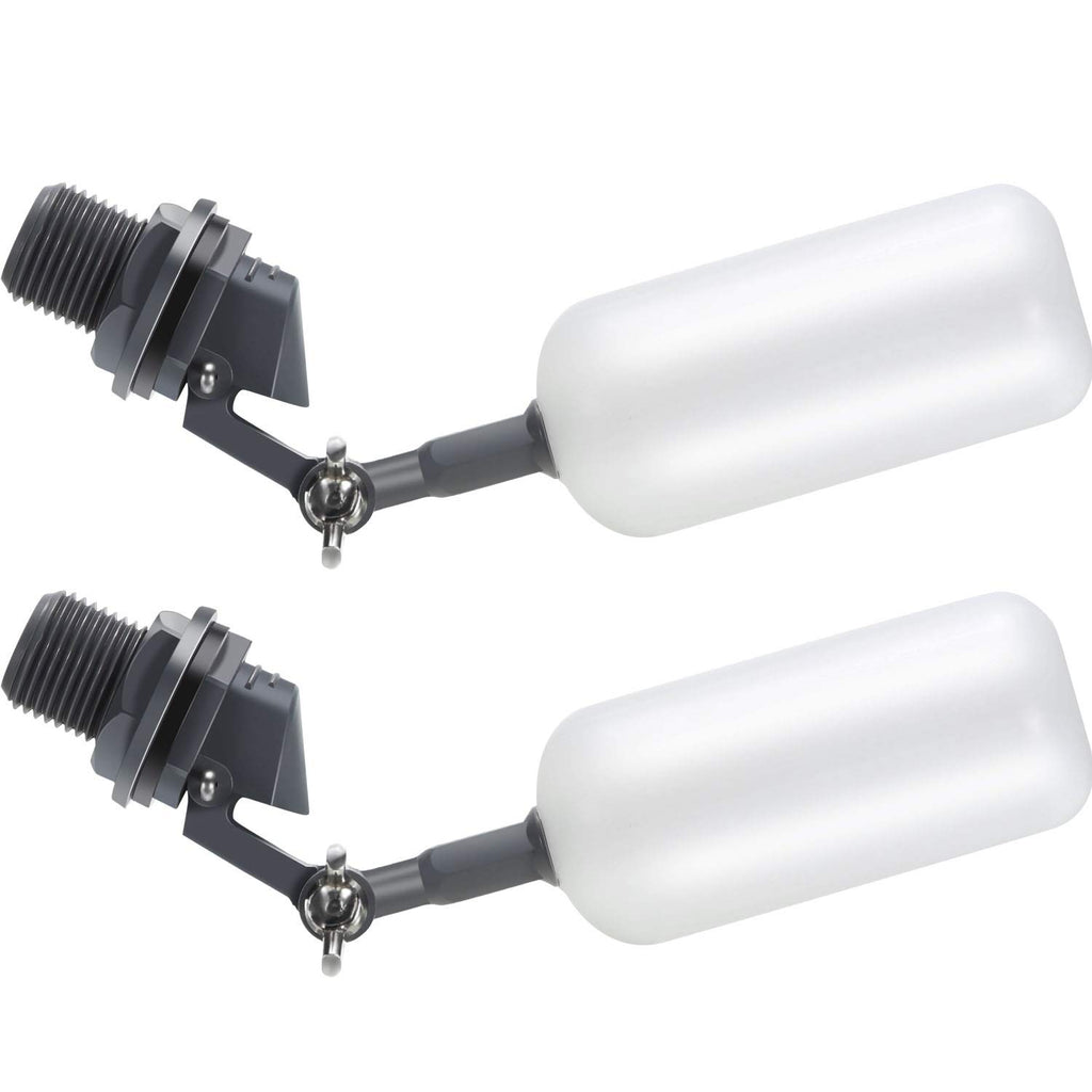 meekoo 2 Pack Float Ball Valve 1/2 Inch Autofill Float Valve
