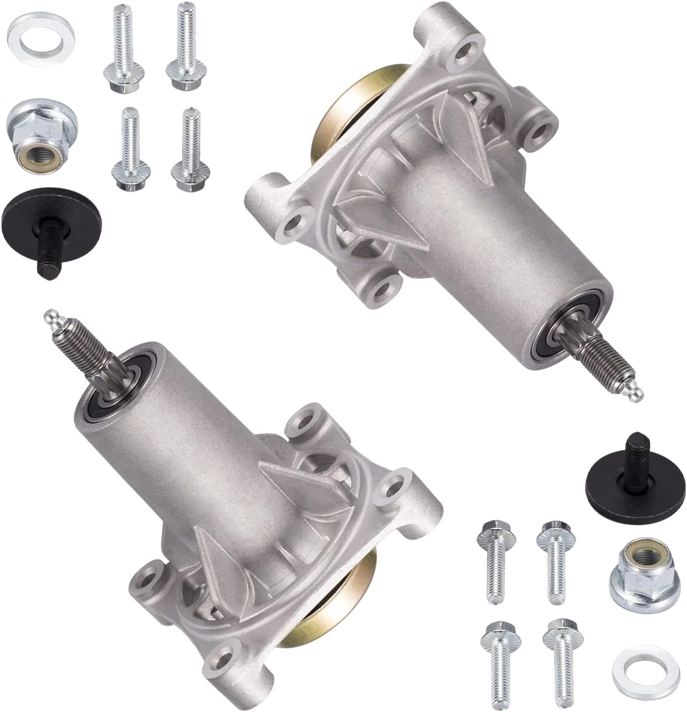 Spindle Assembly Fit for Craftsman HU A riens Pou lan - Mandrel Spindle Fit for 42" 46" 48" 54" Mower Deck, with