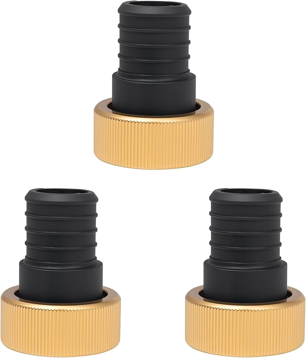 50151 1" PEX Crimp Supply Adapter, 3 Pcs