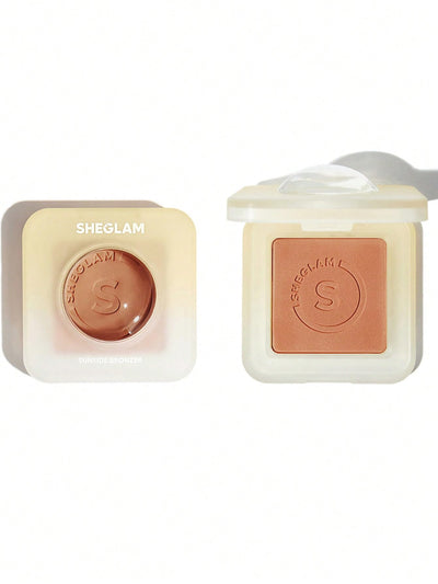 Sunside Bronzer Powder Contour Long Wear Evenly Pigmented Neutral Warm Tone Sculpting Natural Matte Contour & Bronzer