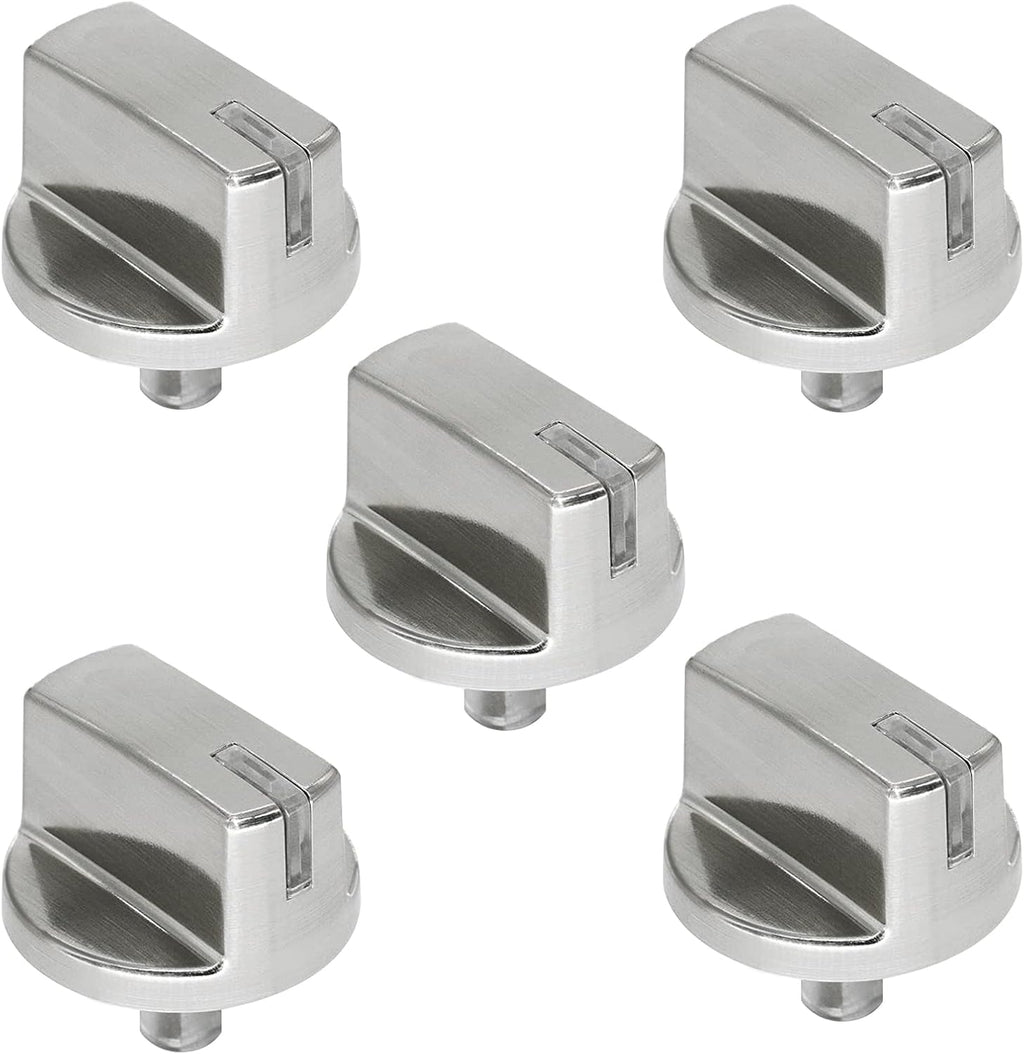 AEZ73293801 Burner Control Dial Stove Knobs Replacement for LG Range Stove Gas Cooktop LCG3011ST, LCG3691ST, LCG3091ST, HG7522JR, LCG3611ST Range Replacement Knobs/Oven Gas Stove Knob (5pcs)