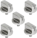 AEZ73293801 Burner Control Dial Stove Knobs Replacement for LG Range Stove Gas Cooktop LCG3011ST, LCG3691ST, LCG3091ST, HG7522JR, LCG3611ST Range Replacement Knobs/Oven Gas Stove Knob (5pcs)