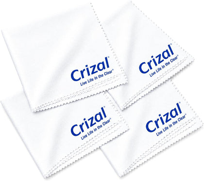 Microfiber Eyeglass Cleaning Cloth – Finest Microfiber Cloth Available | Designed & Tested by CRIZAL | Developed