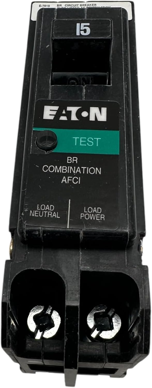 Eaton 15 amps Combination AFCI Single Pole Circuit Breaker