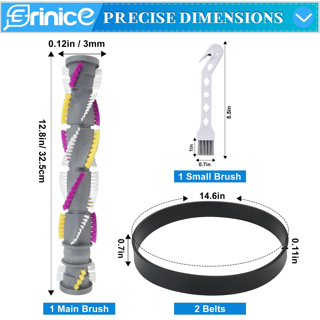 Erinice Replacement Brush Roller for Bissell Cleanview Swivel Pet crosswave