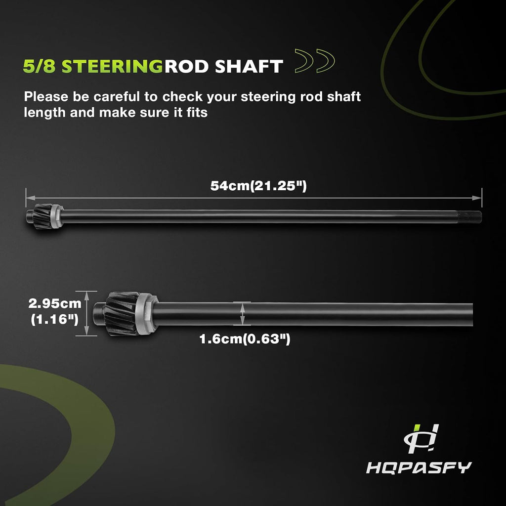 938-05078 Steering Rod Shaft & 617-04094 Steering Gear Kit | Contain 941-0656A Gear Bushing & 948-0389 Steering Rod