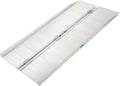 5' Threshold Ramp for Home Enty, 600 lb Cap, Silver Spring