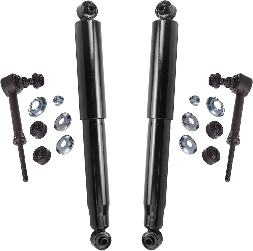 Detroit Axle - 4pc Rear Shock Absorbers Kit for Chevrolet Equinox