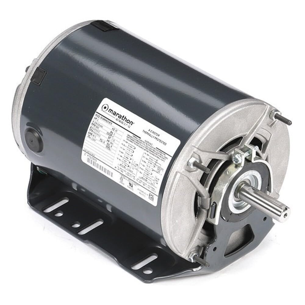 Leeson Condenser Fan Motor,2 HP,56H Frame 5K49NN2147X - 1 Each