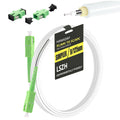 16FT Armored SC/APC Fiber Optic Internet Cable for Modem Relocation