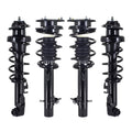PM Auto Set of 4 Front-Rear Quick Complete Strut-Coil Spring Compatible With 2007-2015 Mini Cooper