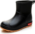 Rain Boots Women and Men Superior Anti-Slip Waterproof Rubber Boots Casual Chealsea Classic Ankle Boots Durable Rain