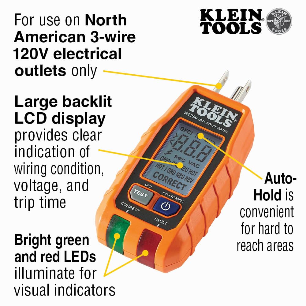 69355 Digital Multimeter Premium Electrical Test Kit with Non-Contact Voltage Tester, Receptacle Tester, Test Leads