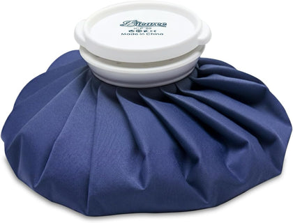 Ice Pack for Injuries Reusable, Ice Bags Hot Water Bag for Hot & Cold Therapy and Pain Relief with Cover, No-Leak