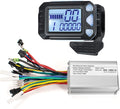 24V 36V 48V 350W Ebike Controller Kit and LCD Display with Thumb Throttle