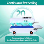 Digital Heat Sealer, Adjustable Temp & Speed Commercial Bag Sealer Machine