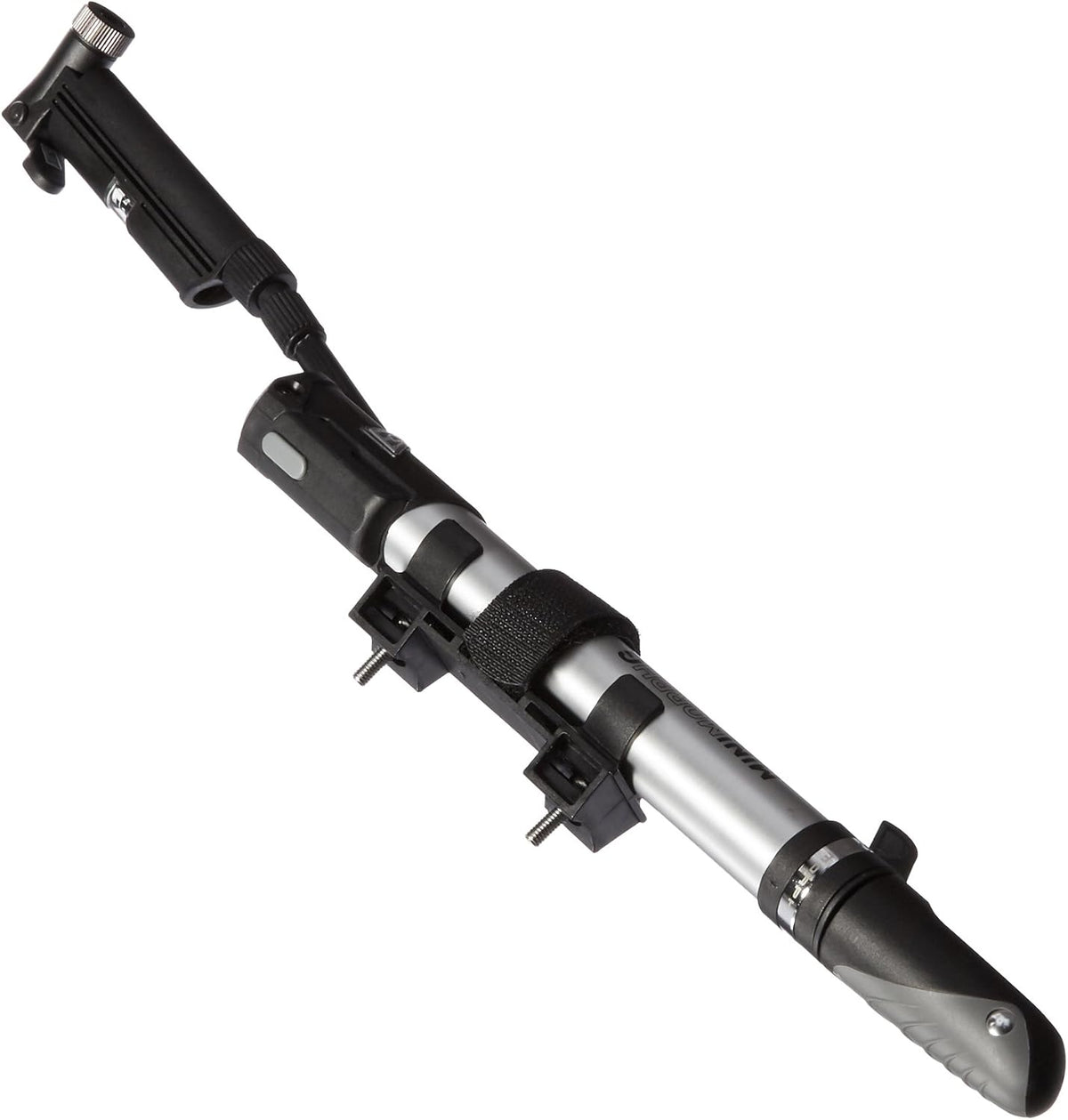 Mini Morph Bike Pump – Compact High-Pressure Portable Bicycle Pump – Fits Presta, Schrader & Dunlop Valves – Durable