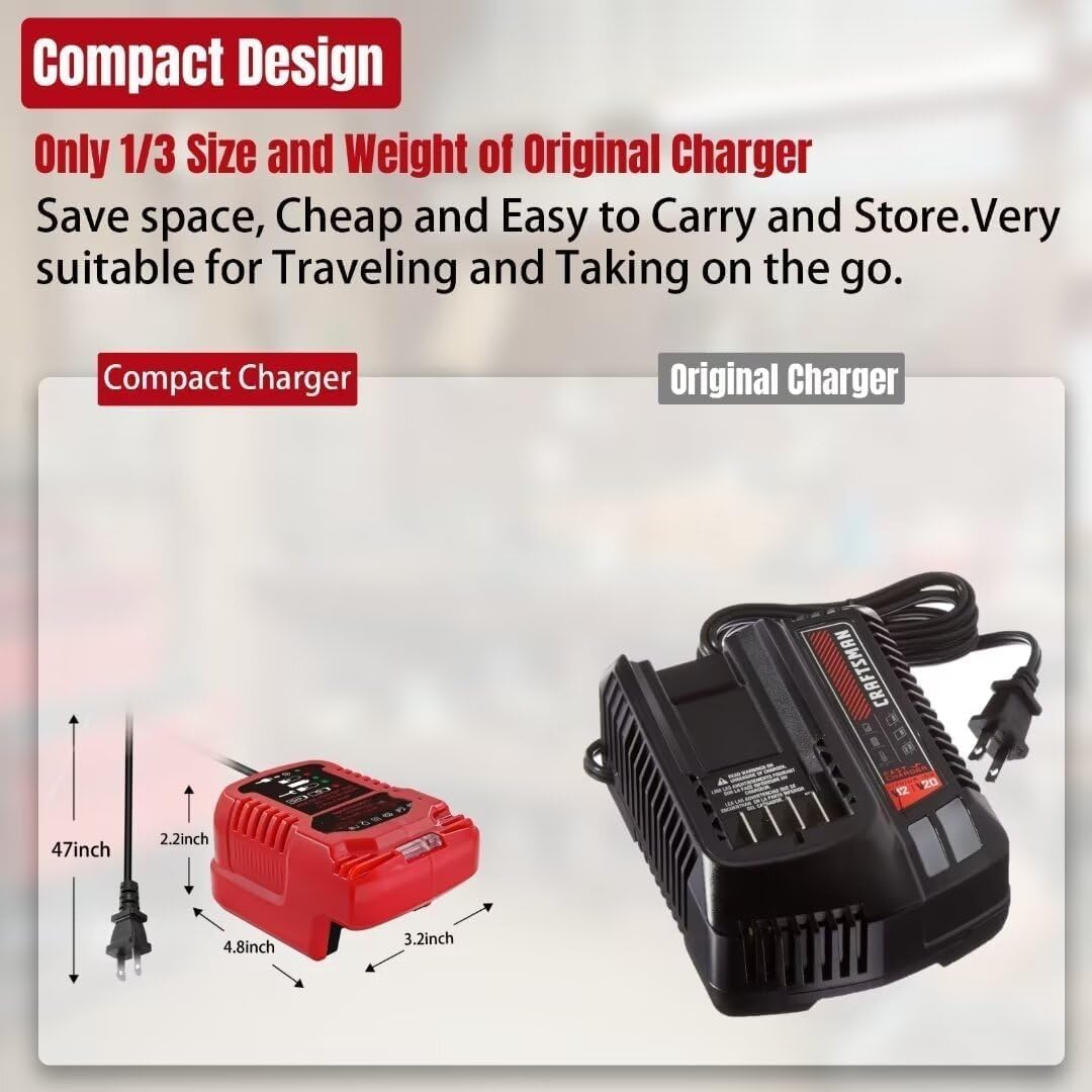 Craftsman Compact 20V Battery Charger Replacement