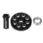 BRKRC Steel Diff Spur Gear Pinion Assembly Drive Gear for Hyper Go H16BM