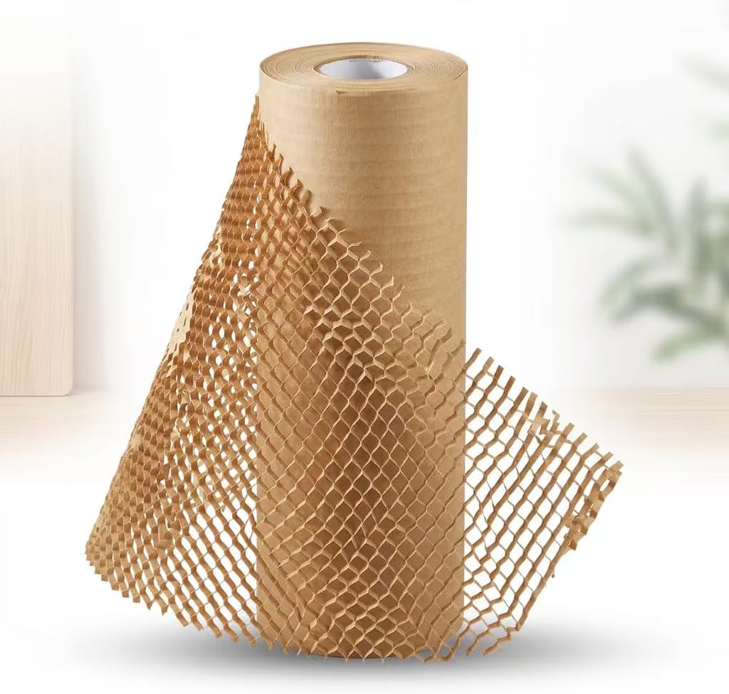 Honeycomb Packing Paper 20"x295' Eco-Friendly for Moving