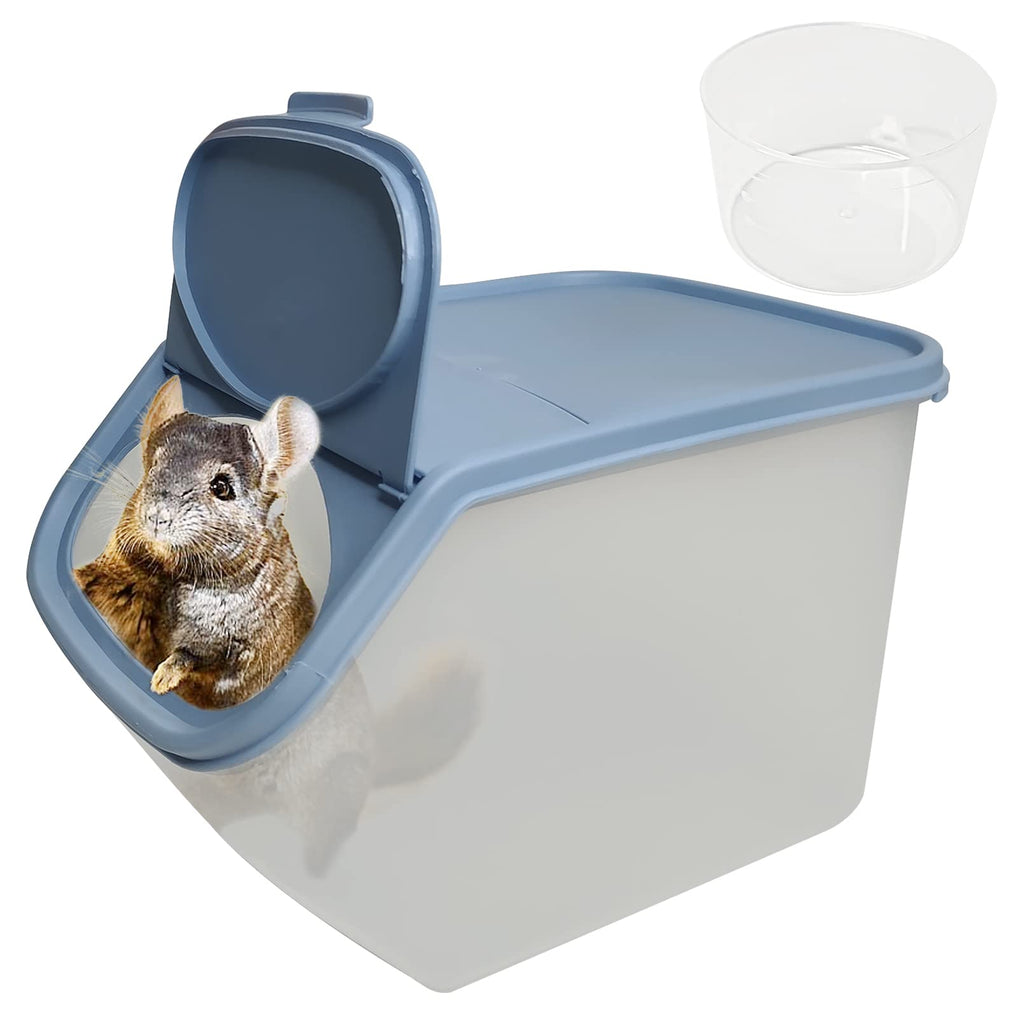Chinchilla Dust Bath Hamster Litter Box Gerbil Dust Bath Container
