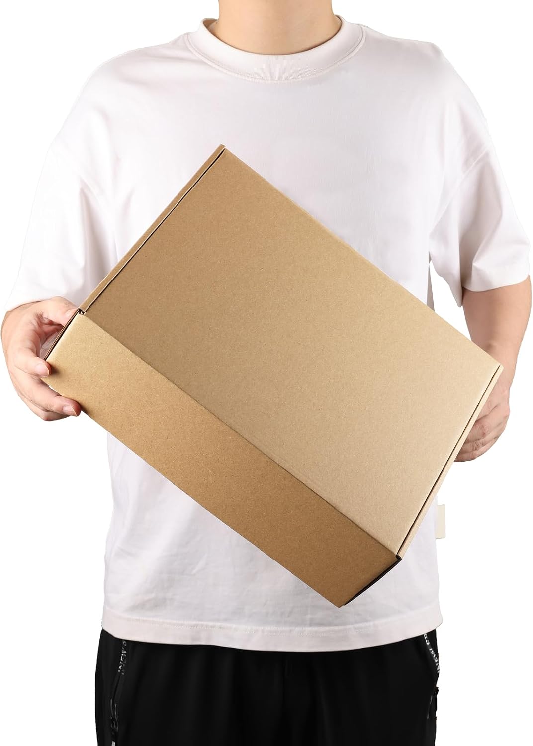 13x10x4 inch Cardboard Shipping Boxes, Set of 15 Gift Boxes, Brown