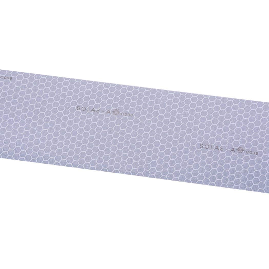 Solas Reflective Tape Silver Marine Safety Warning Tape(2in x 75ft)