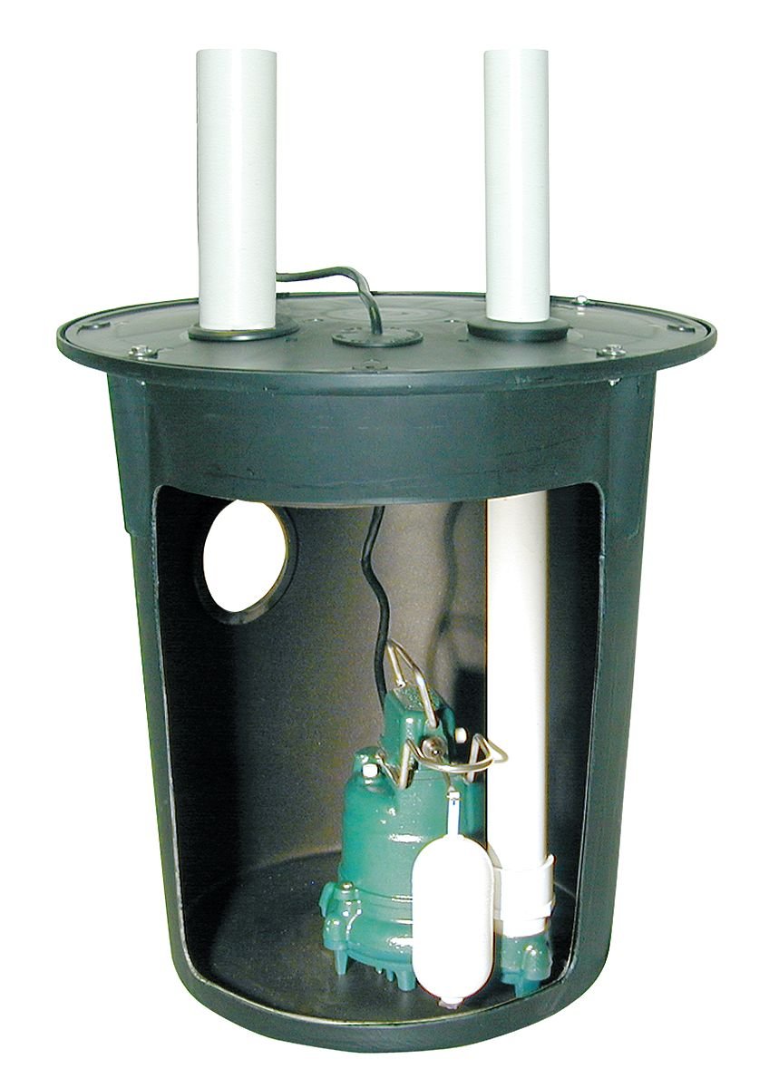 Sump Pump System, 3/10HP, Vertical Switch