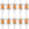 10 Pack 1/4 Inch Inline Fuel Filter Universal Gasoline Filters 1/4" & 5/16"
