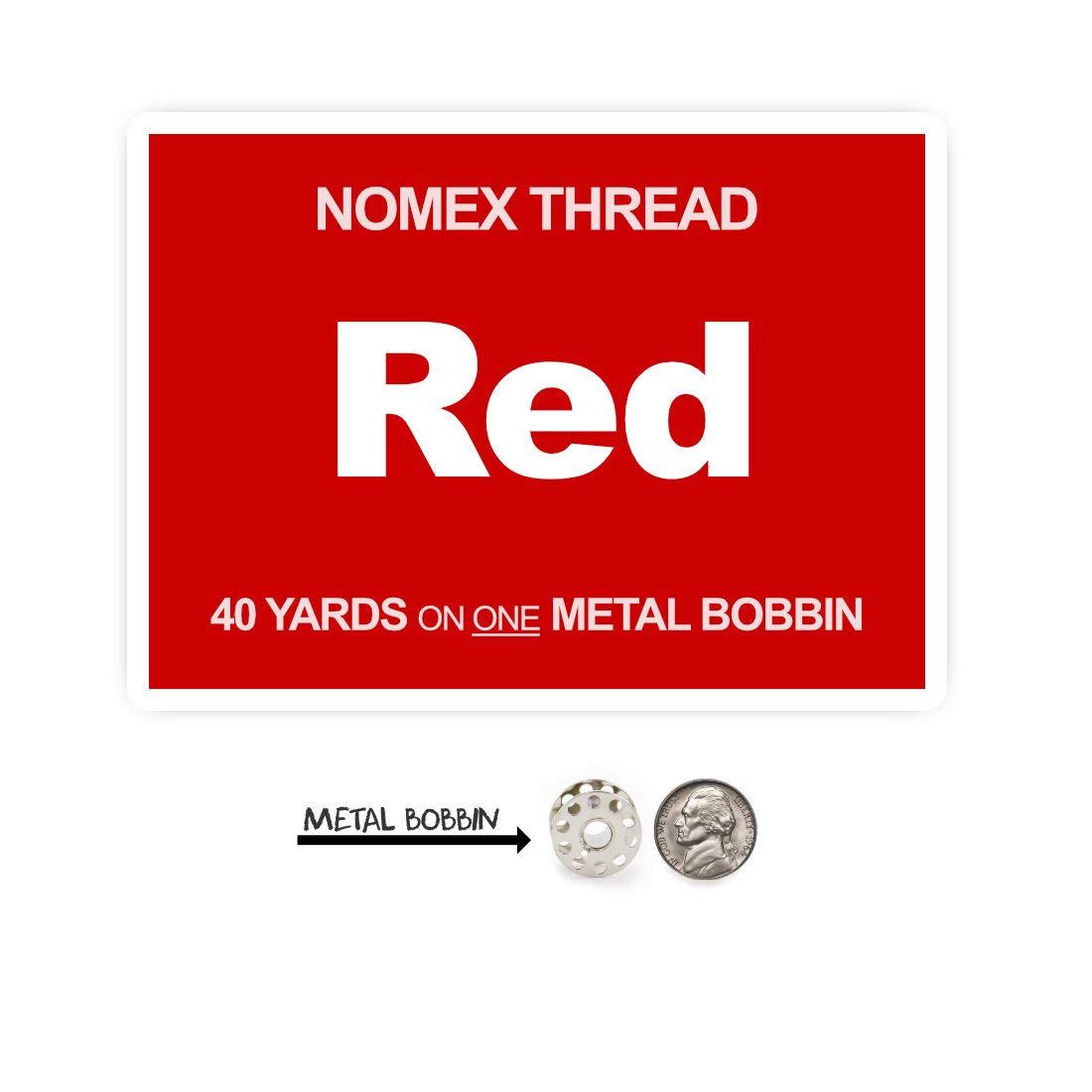 Nomex Thread - 40 Yards (Red)