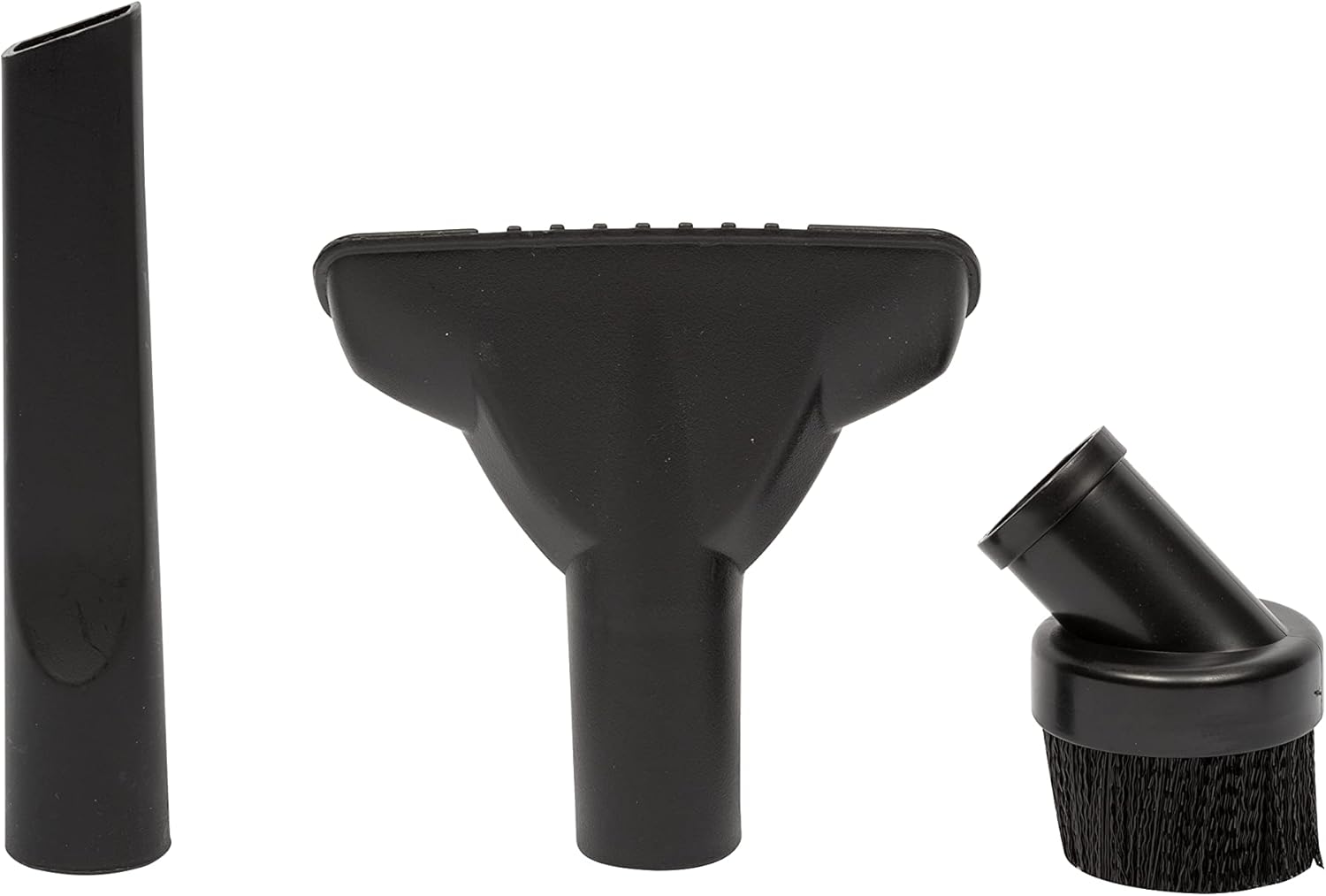 9064300 1.25 Inch Diameter Cleaning Kit, Includes Round Brush, Crevice Tool, and Gulper Nozzle, Black, Ideal for