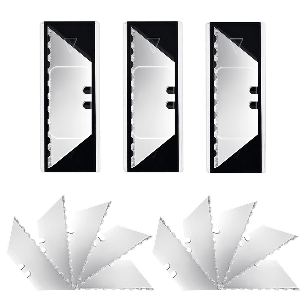 Utility Knife Blades, SK5 Box Cutter & Razor Blades-Serrated Edge