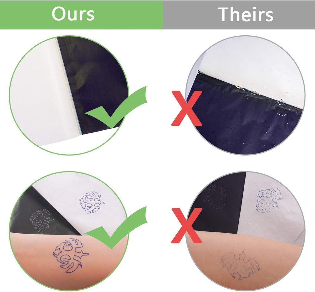 Tattoo Transfer Paper, 35 Sheets Tattoo Stencil Transfer Paper for Tattooing
