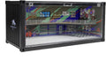 1/64 Scale Display Case with LED Light–Container Box Style Garage Diorama | Compatible with Hot Wheels Matchbox Mini