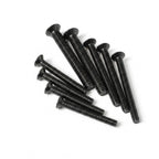M4 x 16mm (50 Pack) Flat Head Socket Cap Screws Countersunk Allen Bolts, Black Oxide 304 Stainless Steel 18-8, Fully Machine Thread