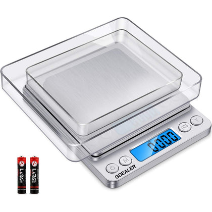 Food Scale, 0.001oz/0.01g Precise Digital Kitchen Scale Gram Scales Weight Food Coffee Scale Digital Scales for