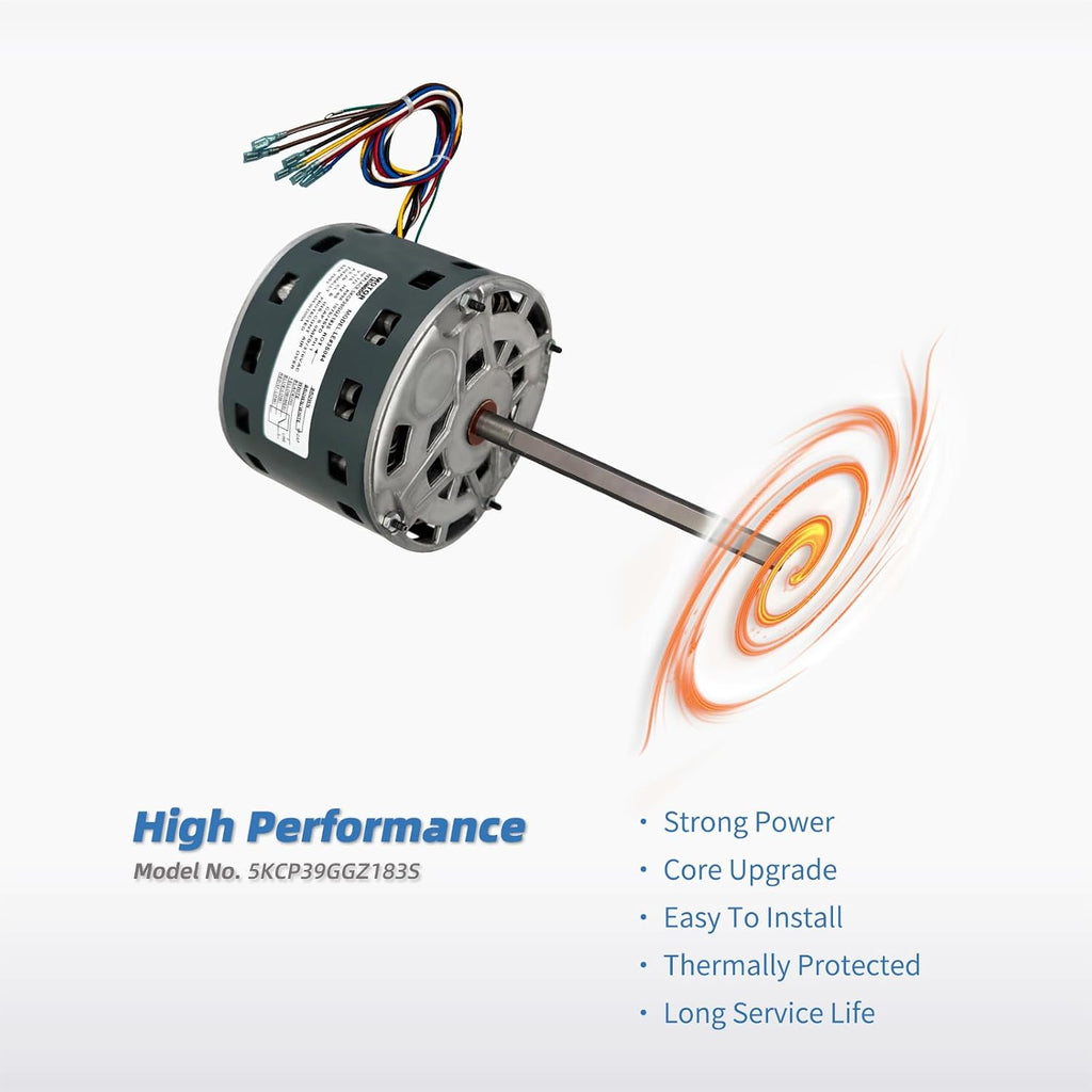 5KCP39GGZ183S Blower Fan Motor Replaces Carrier Bryant Payne5KCP39GGS335S