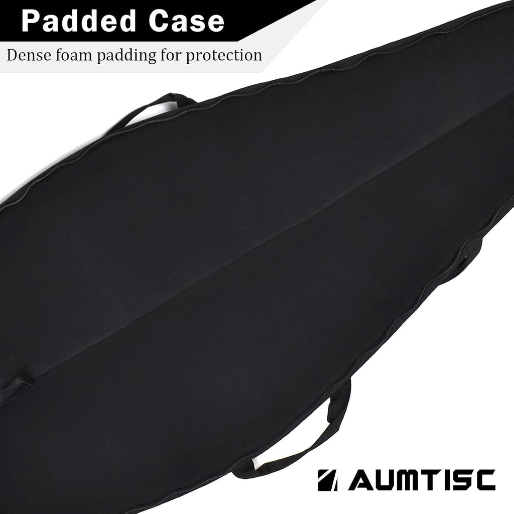 Soft Rifle Gun Case, 41/45/49 Inch Shotgun Carrying Bag for Scoped Rifles with Adjustable Shoulder Sling