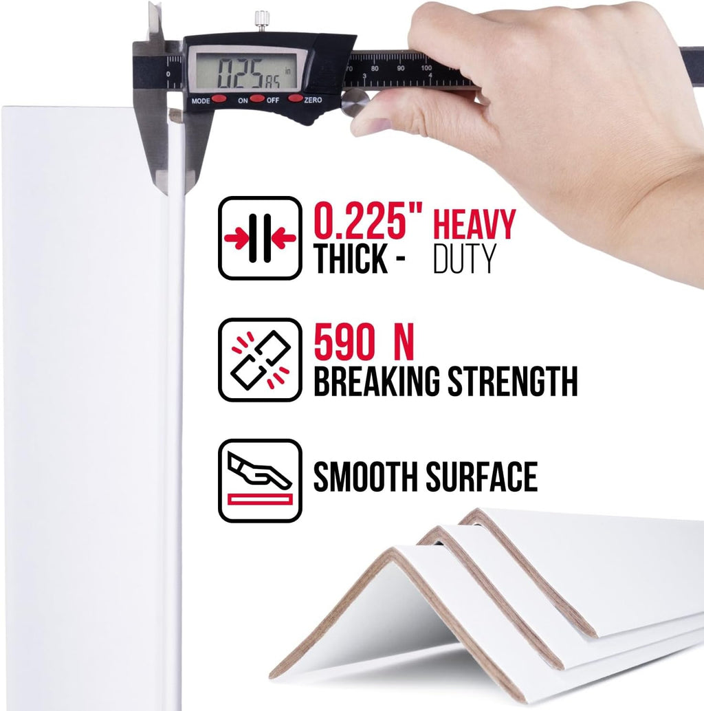 Extra-Wide 36" x 3" x 3" Reinforced Cardboard Edge Protectors