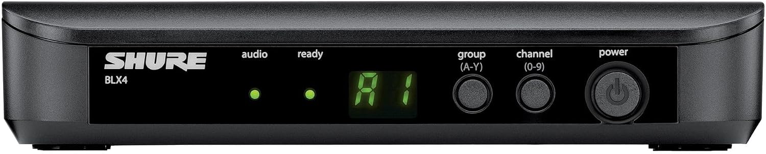 BLX24/PG58 Wireless Vocal Microphone System - H9 Band | 14-hour battery and 300 ft UHF range with PG58 handheld vocal