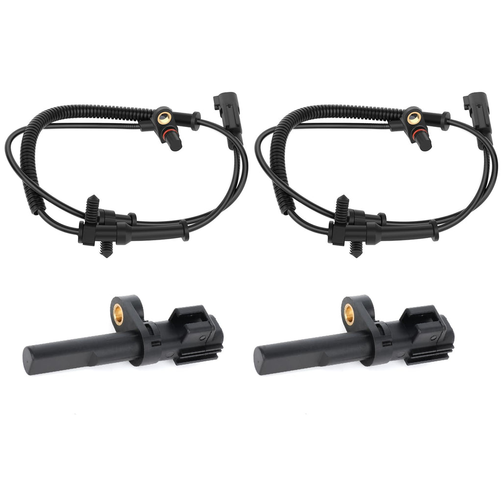 OCPTY ABS Wheel Speed Sensor Set of 4 for Ram 1500 2010-2012