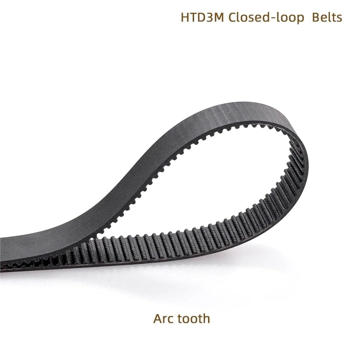 5-Pack HTD3M Timing Belt Set - Rubber Construction for Precision Power Transmission(3M 297(Teeth99),15mm)