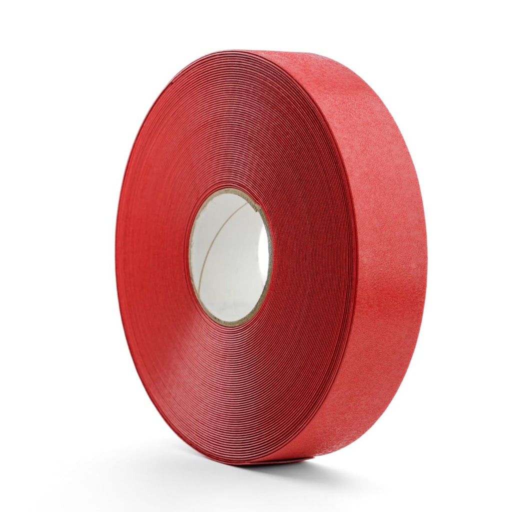 PermaRoute Line Marking Tape 3" x 98ft Red – Heavy Duty Floor Marking Tape with Strong Permanent Adhesive – High
