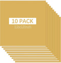 10 Pcs Double Sided Adhesive Transfer Tape Sheets, 12x12 Inch