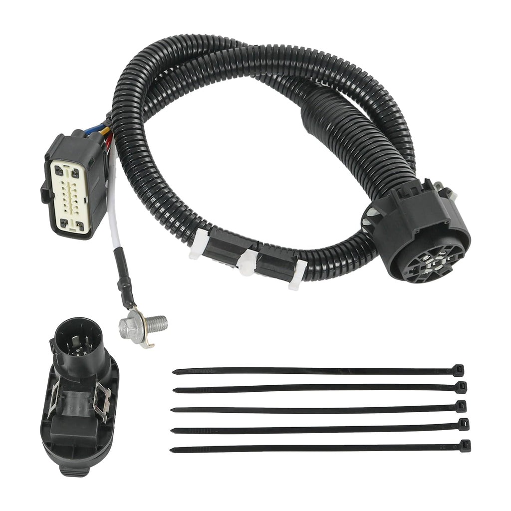Trailer Hitch Tow Wiring Connector Harness Kit Compatible with Ford F-150