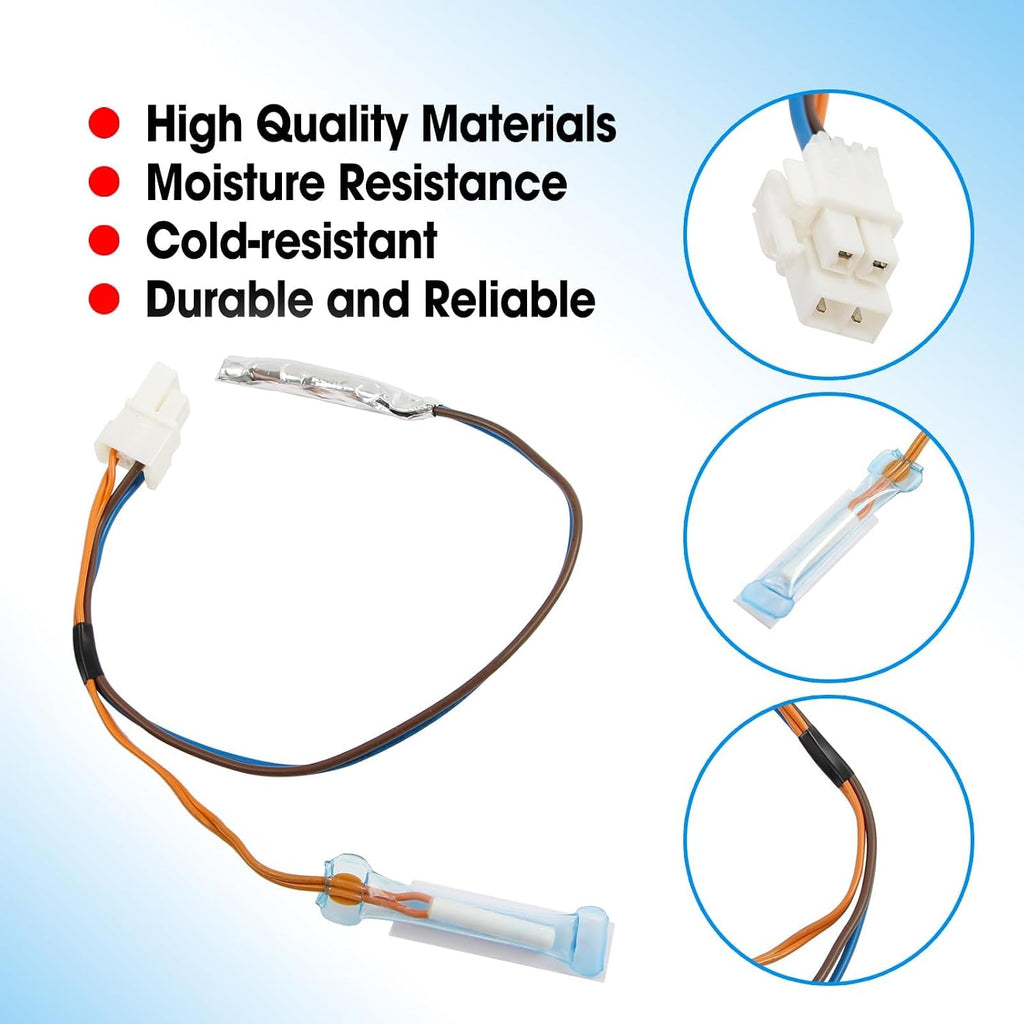 1266868 Refrigerator Defrost Temperature Sensor Assembly Fit for LG Kenmore